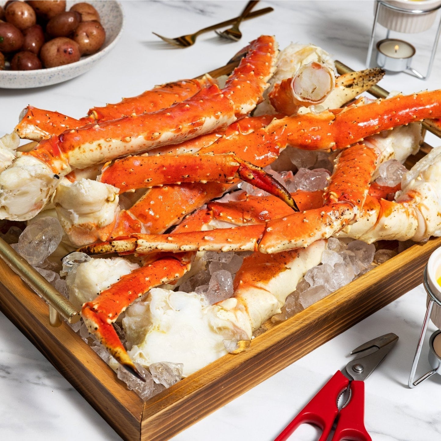 Colossal Red King Crab Legs