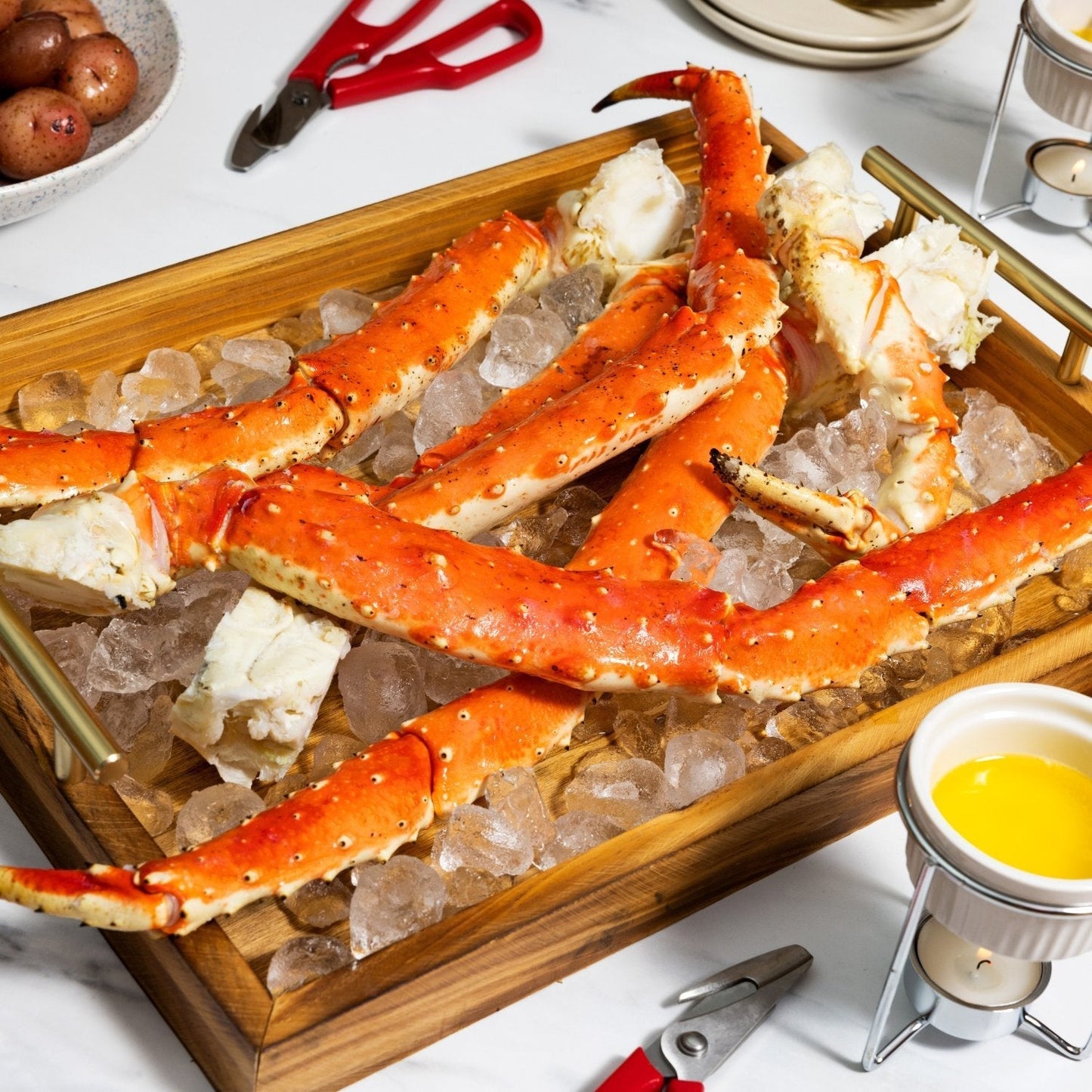 Super Colossal Red King Crab Legs