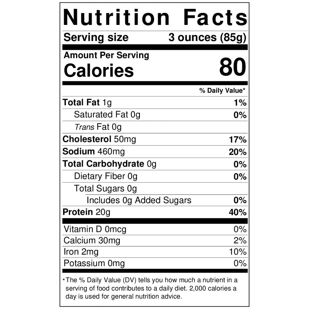 Snow Crab Cocktail Claws - 1 lb