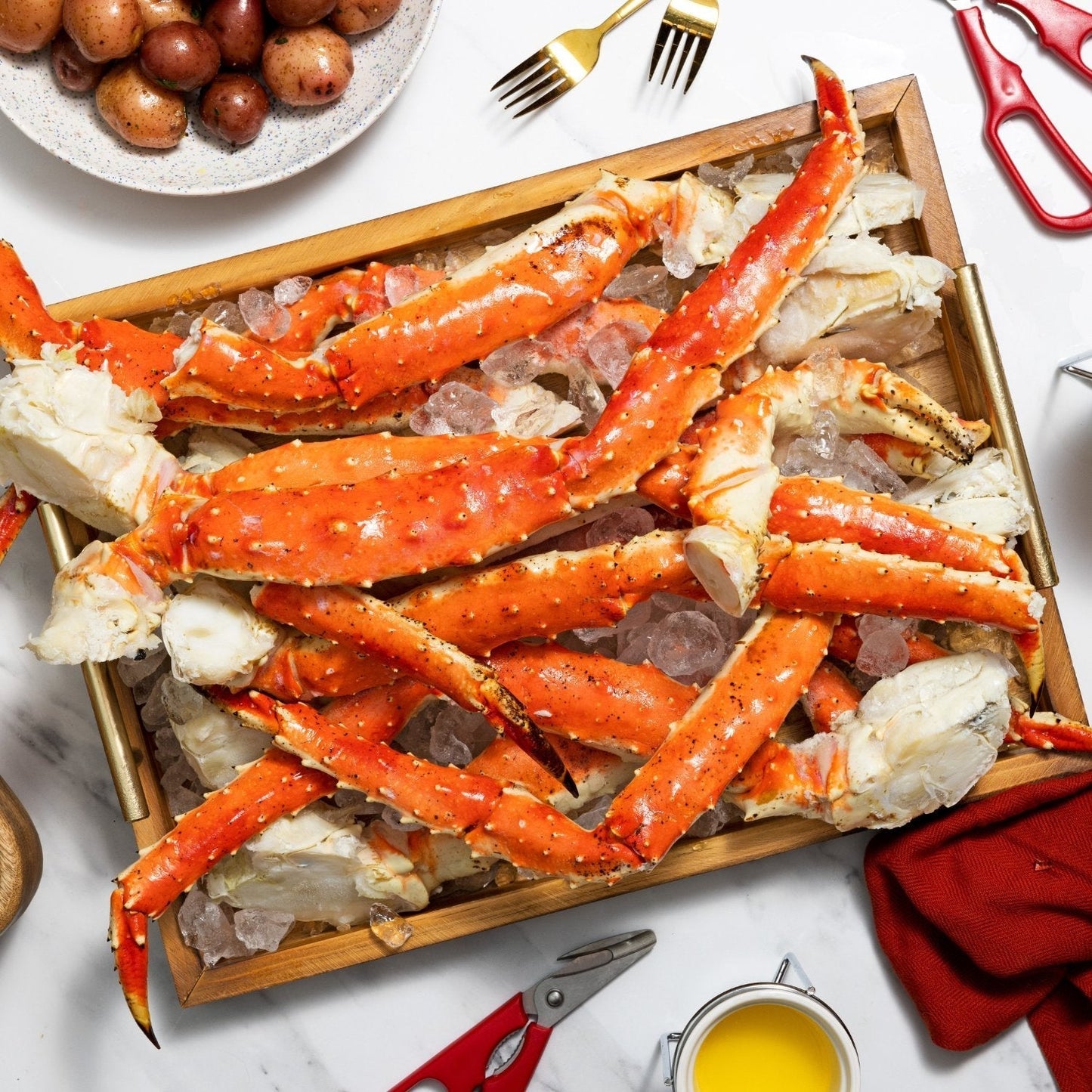 Colossal Red King Crab Legs